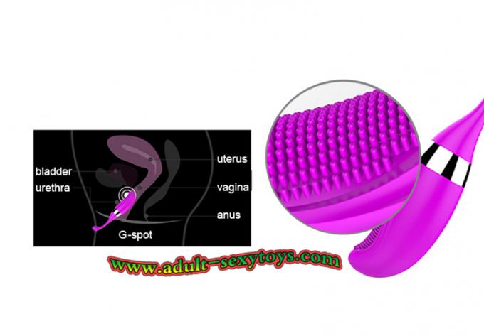 Medical Silicone G-spot Female Vibration 20 Kinds Modes With Remote Dildo